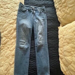Old Navy Mid-Rise Power Slim Straight